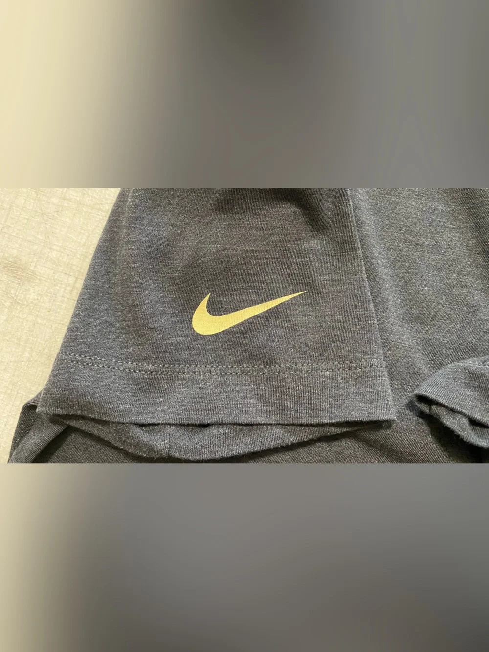 Nike Women's USNA Black Knights V-Neck Tee - Black & Gold